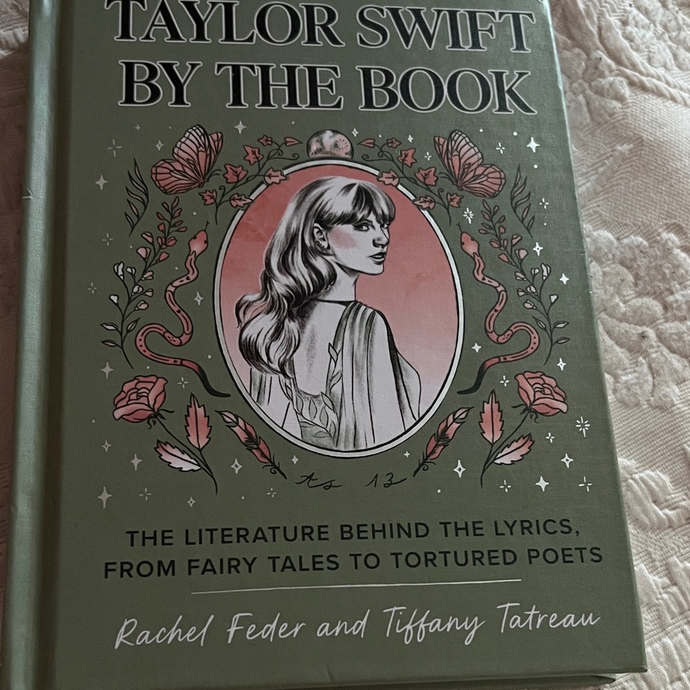 Green Hardcover Book with Literary Insights